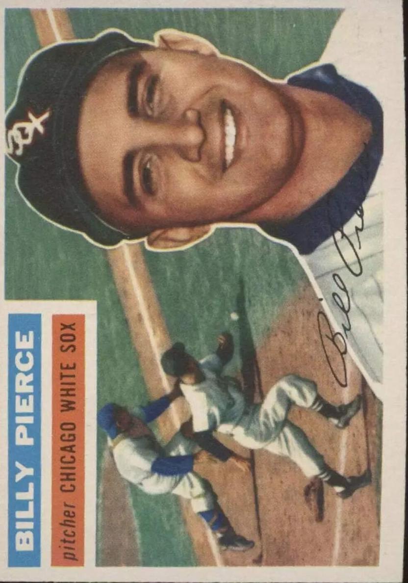 1956 Topps Baseball Billy Pierce #160 PSA 7