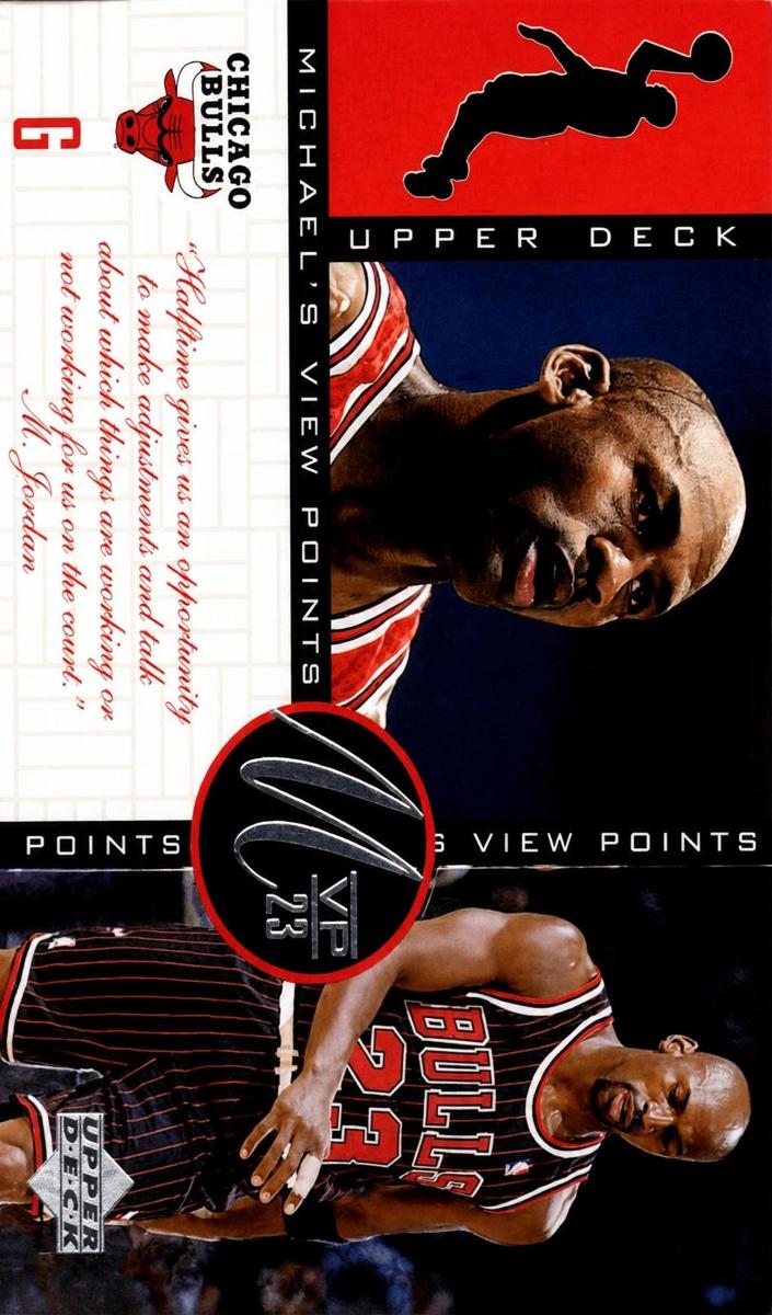 1996 Upper Deck Basketball Michael Jordan #VP6 SGC 9