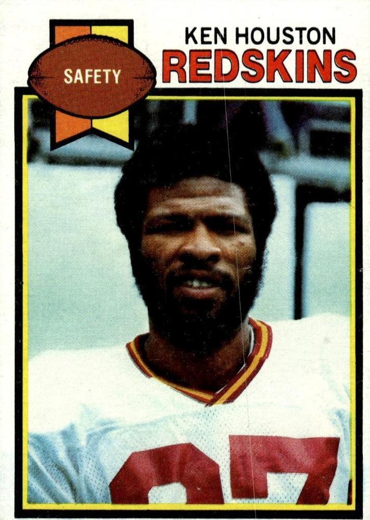 1979 Topps Football Ken Houston #350 PSA 7