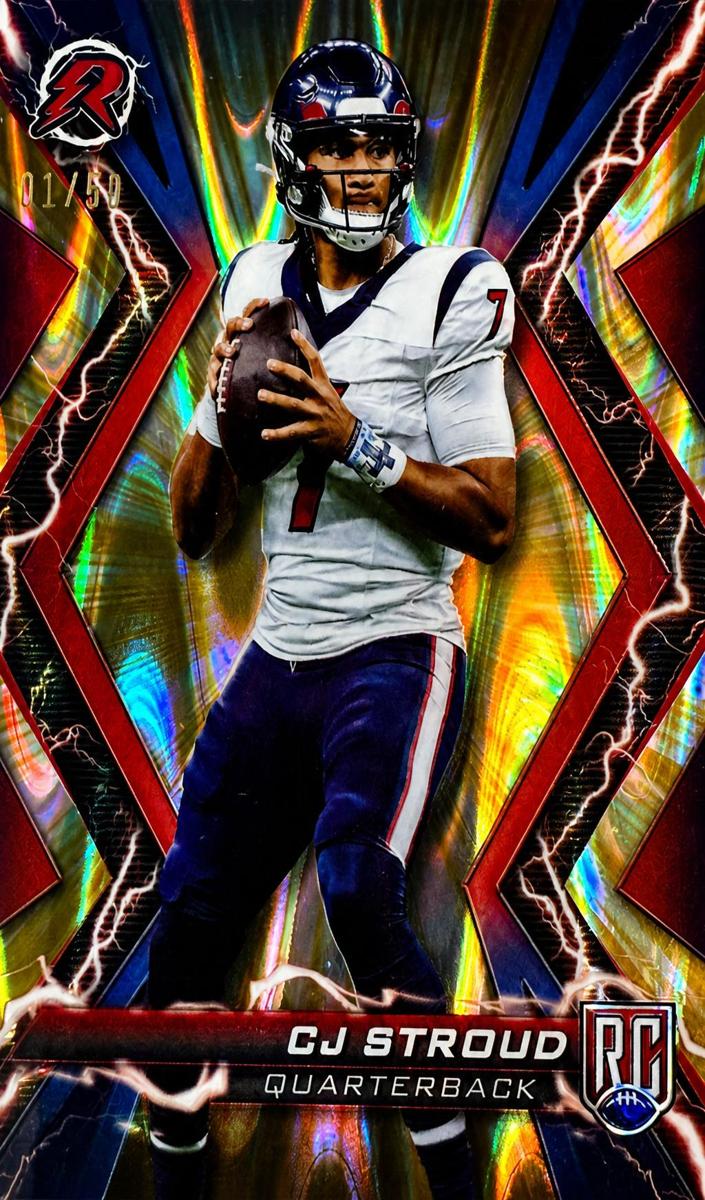 2023 Topps Composite Football Gold Power Surge C.J. Stroud #98
