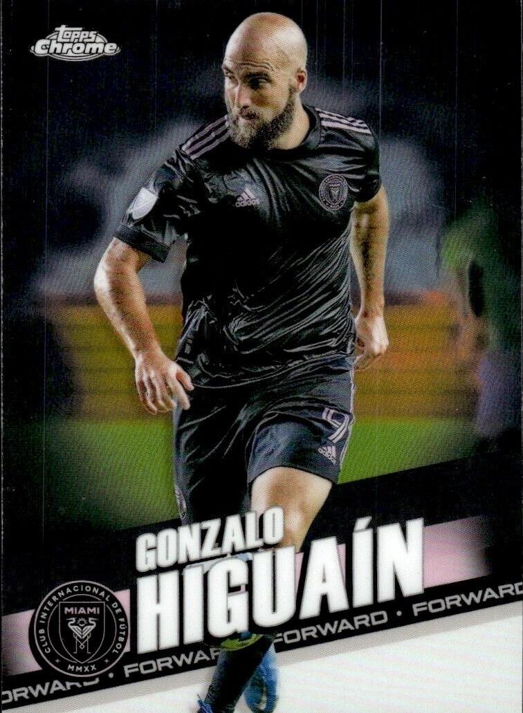2022 Topps Chrome MLS Soccer Gonzalo Higuain #61