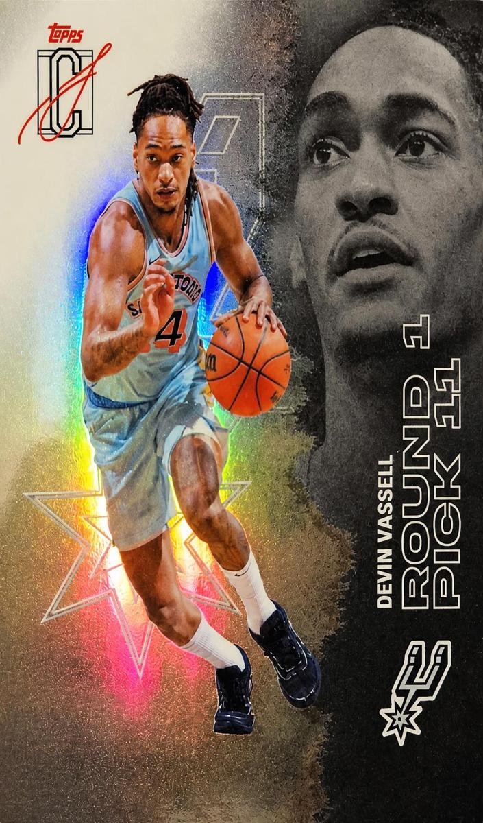 2025 Topps Signature Class Basketball Devin Vassell #34