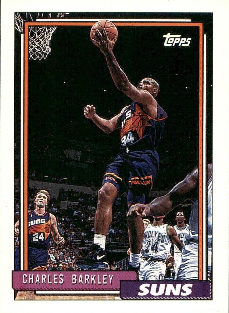 1992 Topps Basketball Charles Barkley #270