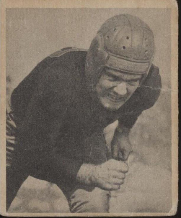 1948 Bowman Football Bill Garnaas #90