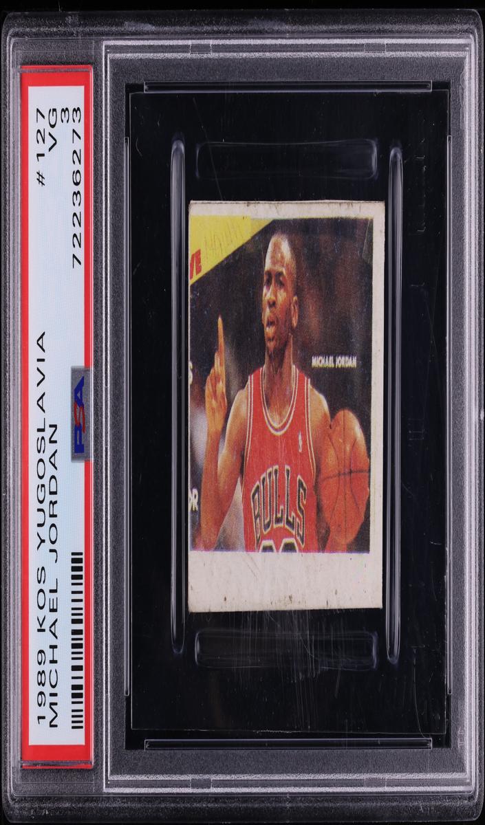 1989 Kos Yugoslavia Basketball Michael Jordan #127