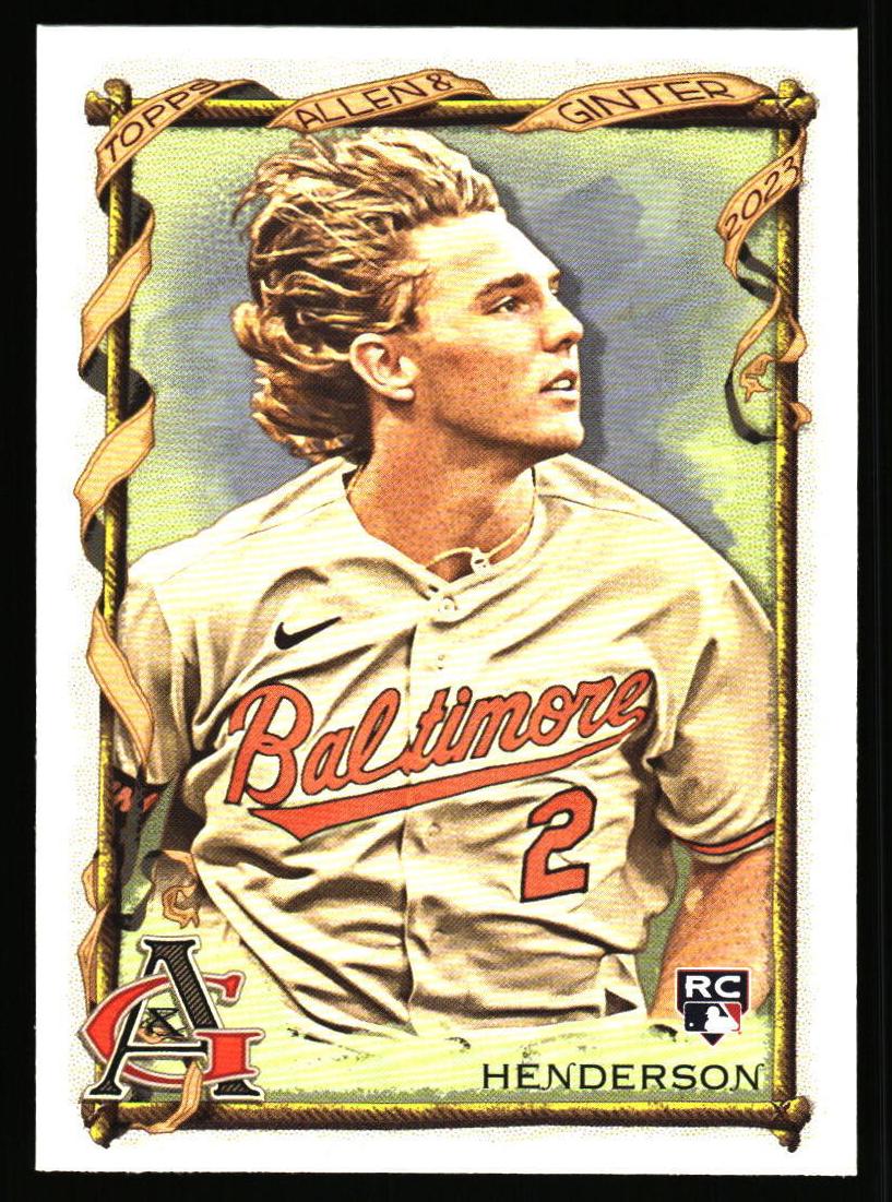 2023 Topps Allen & Ginter Baseball Gunnar Henderson #377 PSA 10