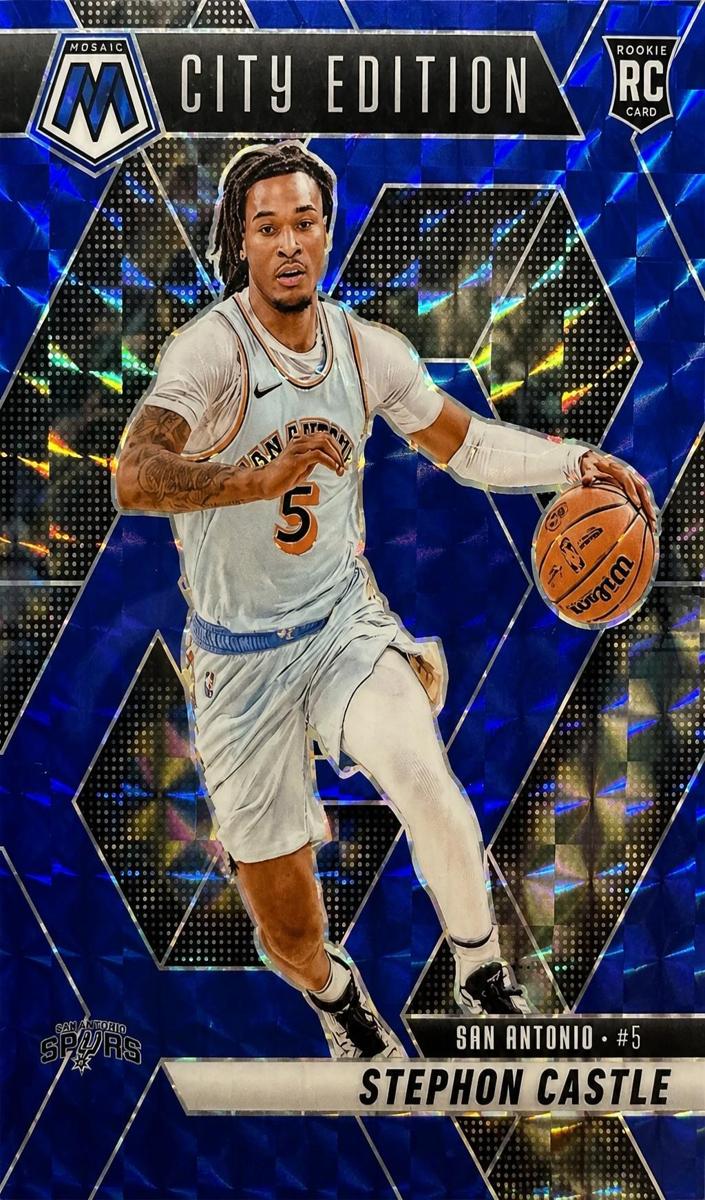 2024 Panini Mosaic Basketball Blue Stephon Castle #290