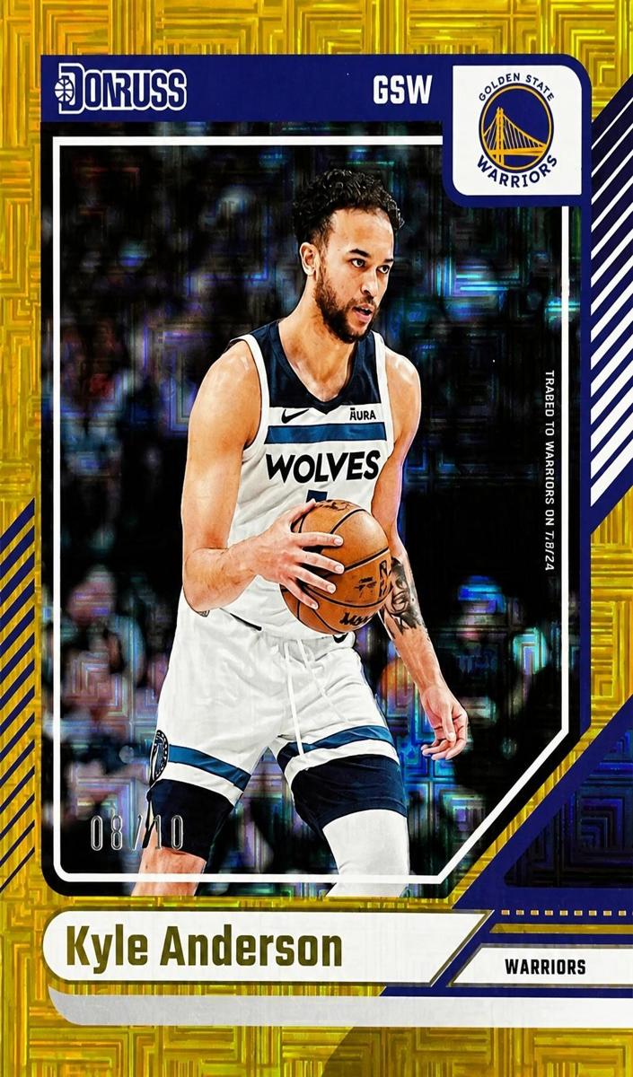 2024 Panini Donruss Basketball Choice Gold Kyle Anderson #155