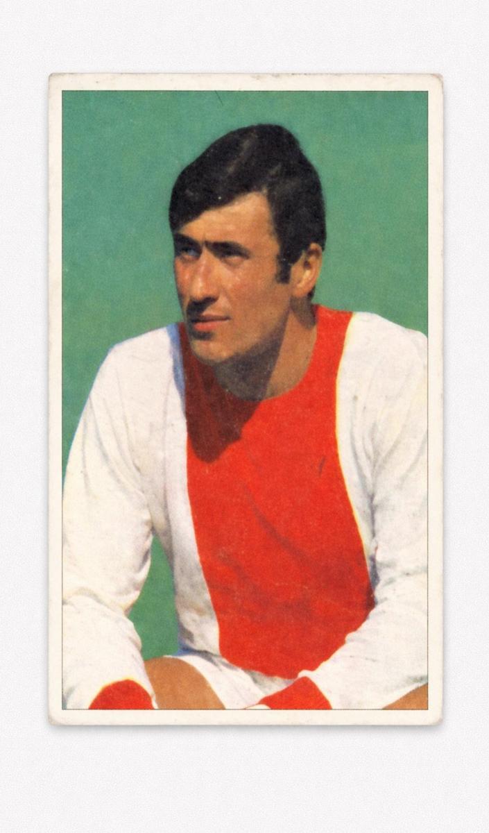 1968 Palirex Campeoes Europeus de Futebol Soccer Sjaak Swart #300