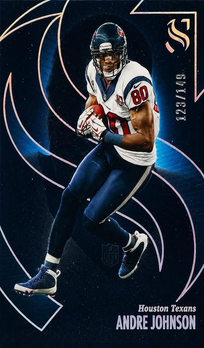 2025 Panini Silhouette Football Holo Silver Andre Johnson #69