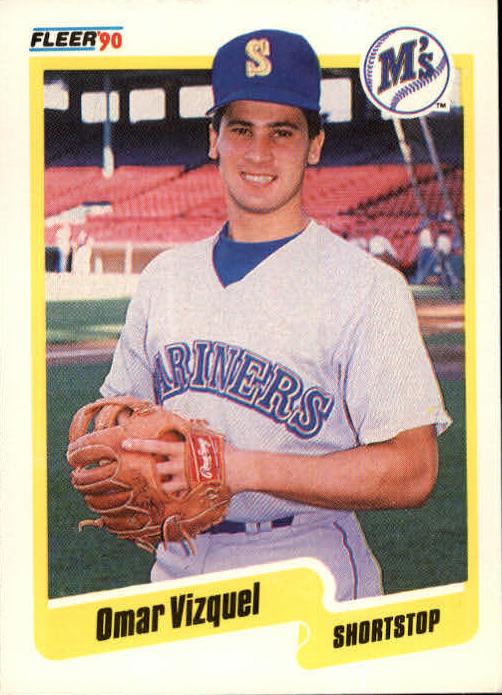 1990 Fleer Baseball Omar Vizquel #528