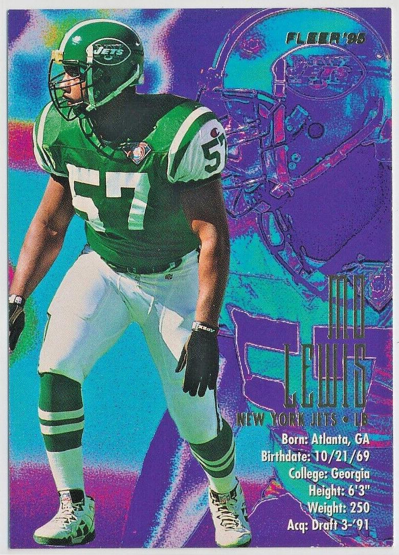 1995 Fleer Football Mo Lewis #294