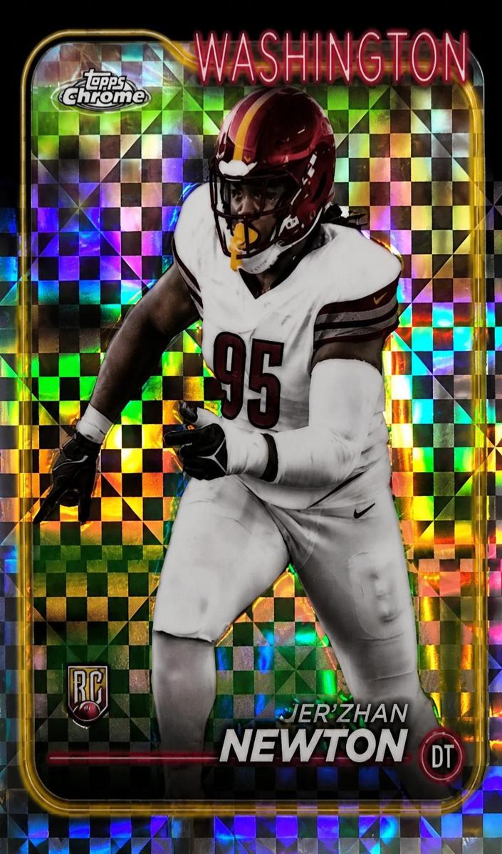 2024 Topps Chrome Football X-Fractor Jer'Zhan Newton #233