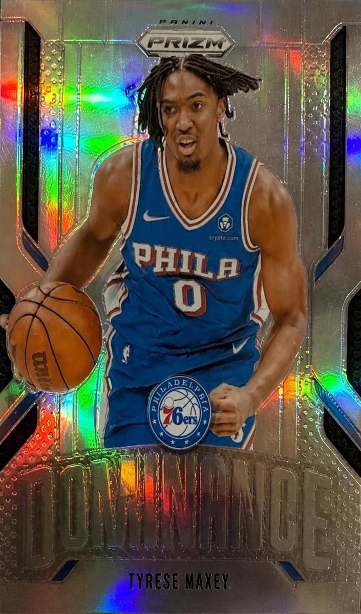 2024 Panini Prizm Draft Picks Basketball Silver Tyrese Maxey #24