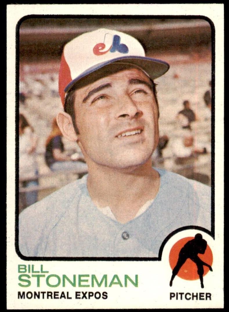 1973 Topps Baseball Bill Stoneman #254