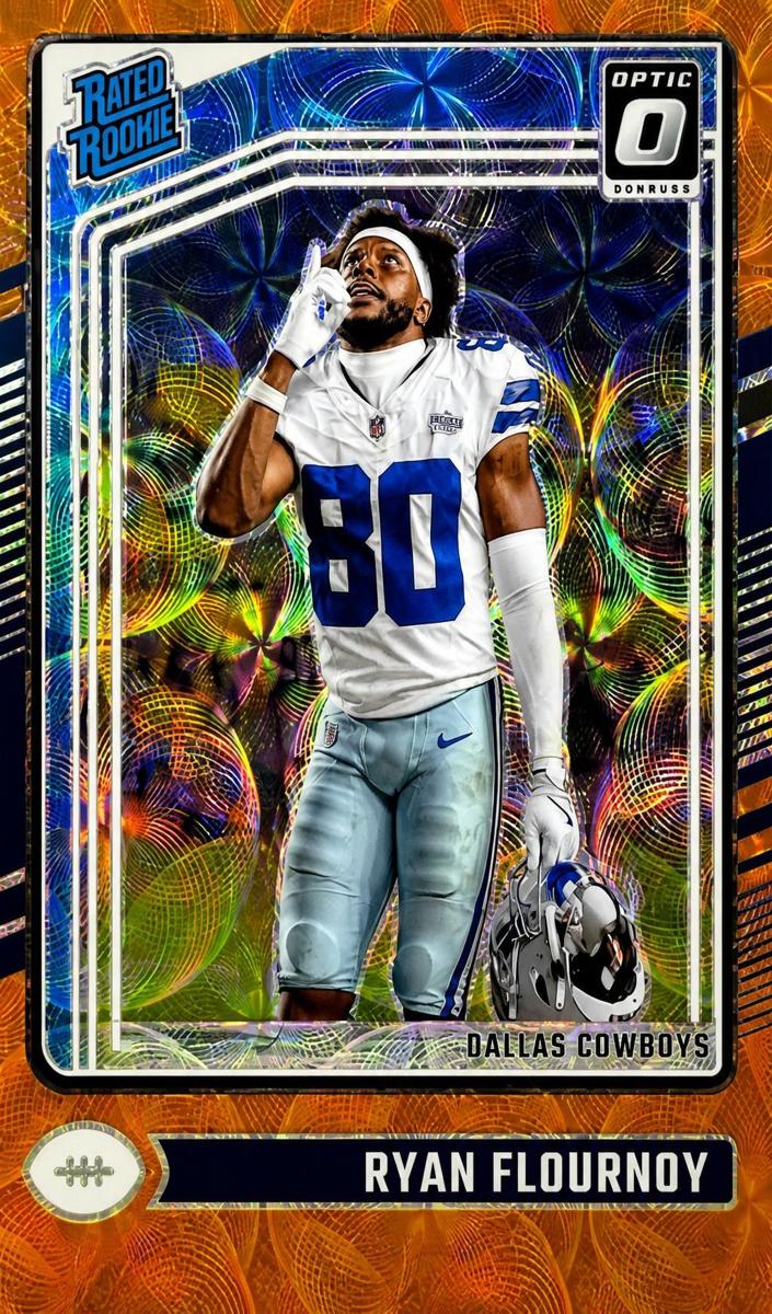2024 Donruss Optic Football Orange Scope Ryan Flournoy #288