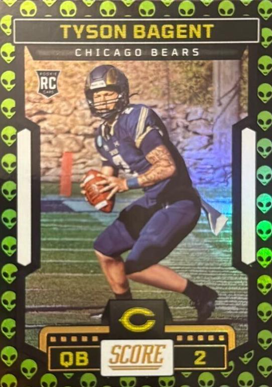 2023 Panini Score Football Extraterrestrial Tyson Bagent #312