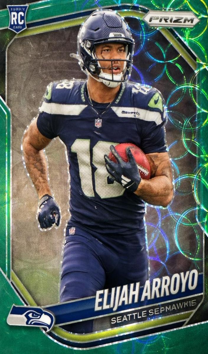 2025 Panini Prizm Football Green Scope Elijah Arroyo #309