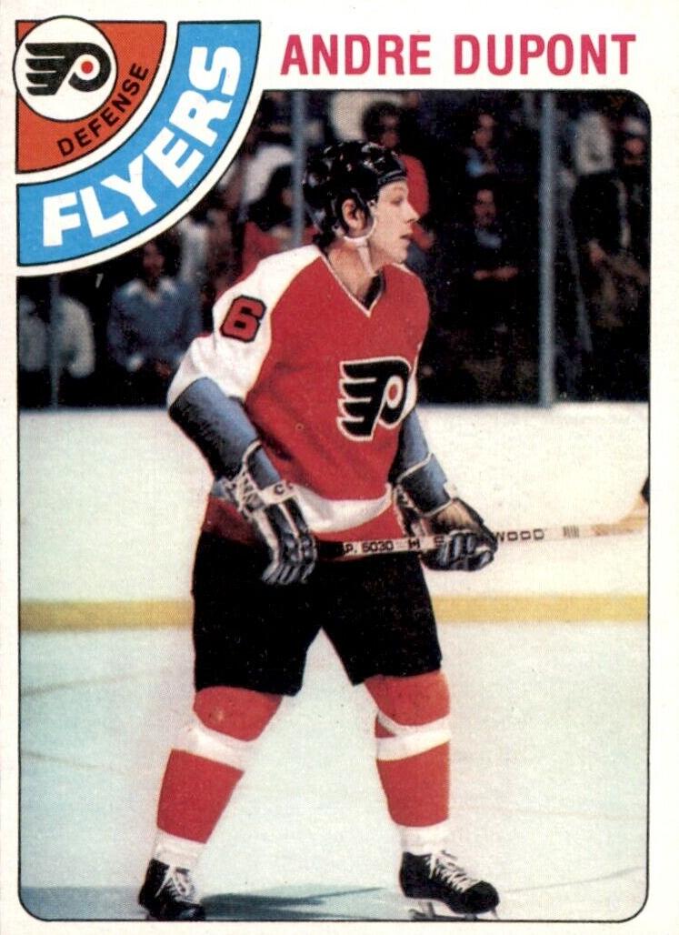 1978 Topps Hockey Andre Dupont #98