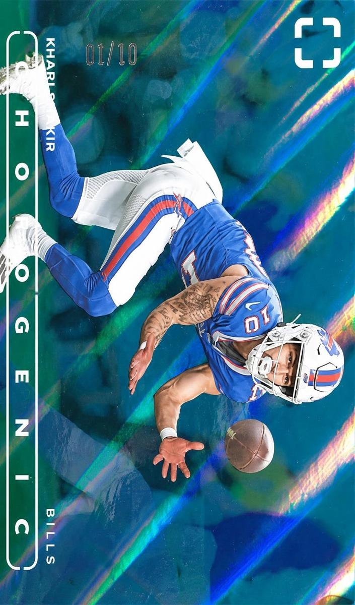 2024 Panini PhotoGenic Football Blue Khalil Shakir #16