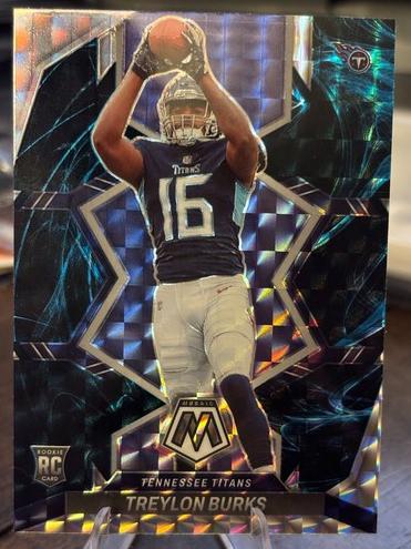 2022 Panini Mosaic Football Genesis Treylon Burks #315