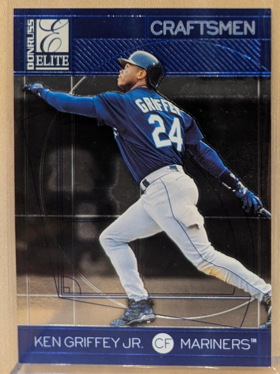 1998 Donruss Elite Baseball Ken Griffey Jr. #1 PSA 8