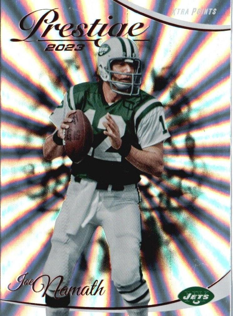 2023 Panini Prestige Football Sunburst Joe Namath #230