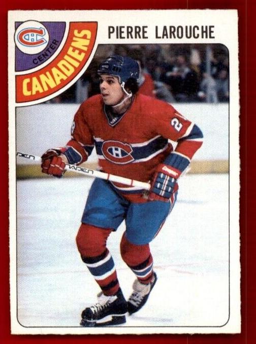 1978 O-Pee-Chee Hockey Pierre Larouche #35 PSA 9