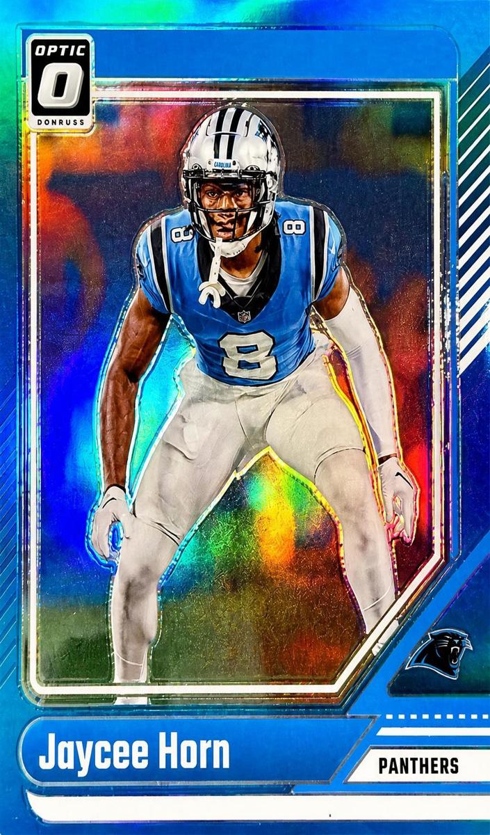 2024 Donruss Optic Football Aqua Jaycee Horn #31