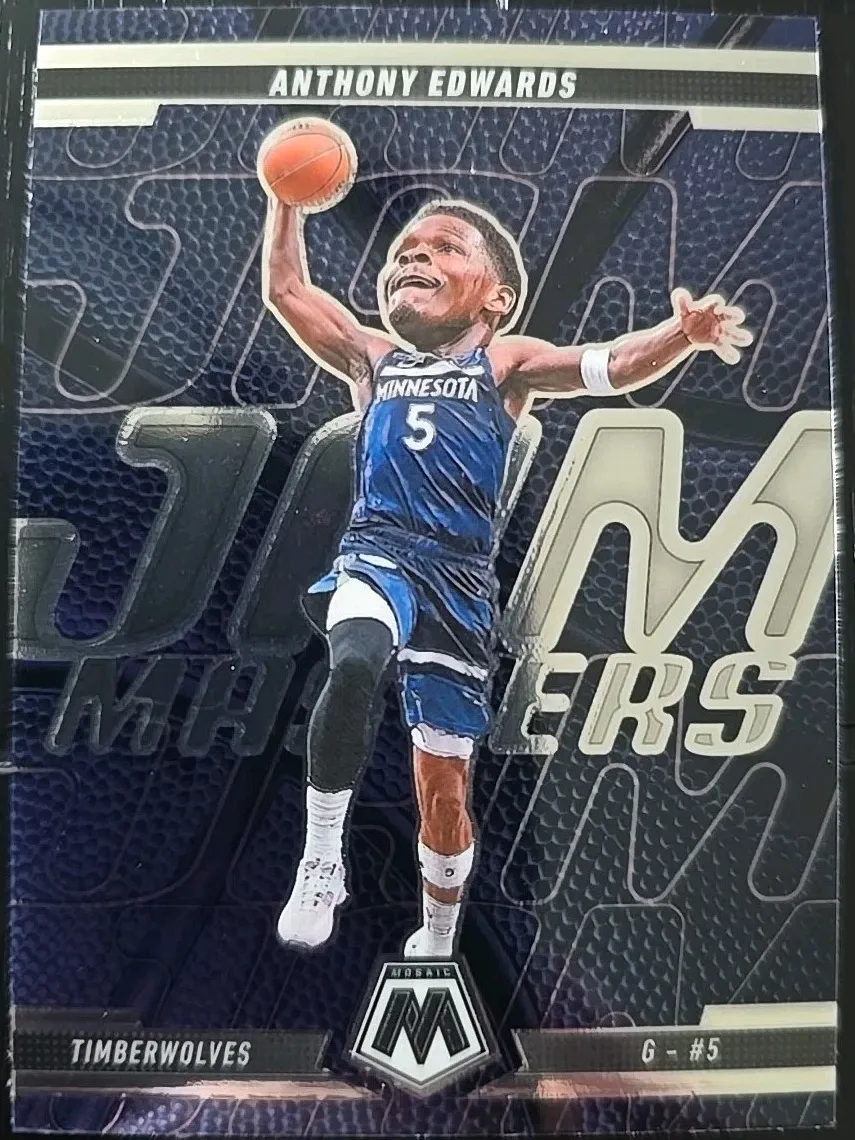 2024 Panini Mosaic Basketball Anthony Edwards #10 PSA 9