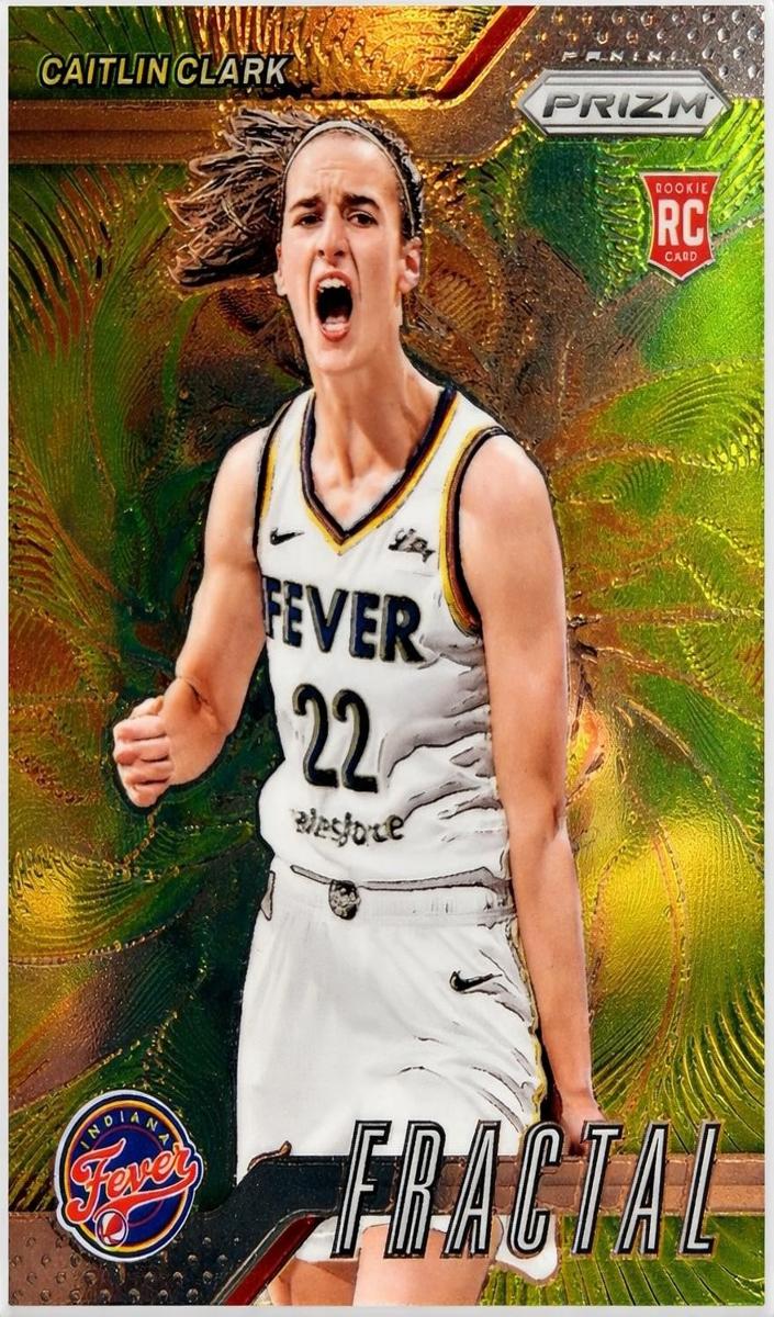 2024 Panini Prizm WNBA Basketball Green Caitlin Clark #1