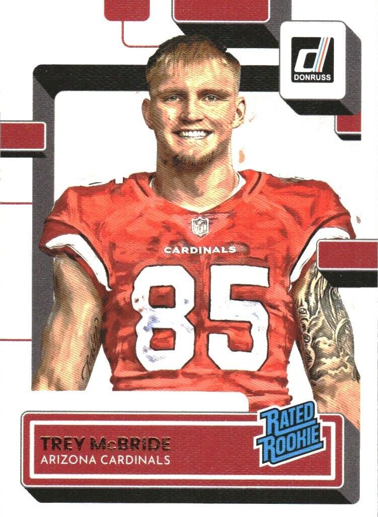 2022 Panini Donruss Football Portrait Trey McBride #337