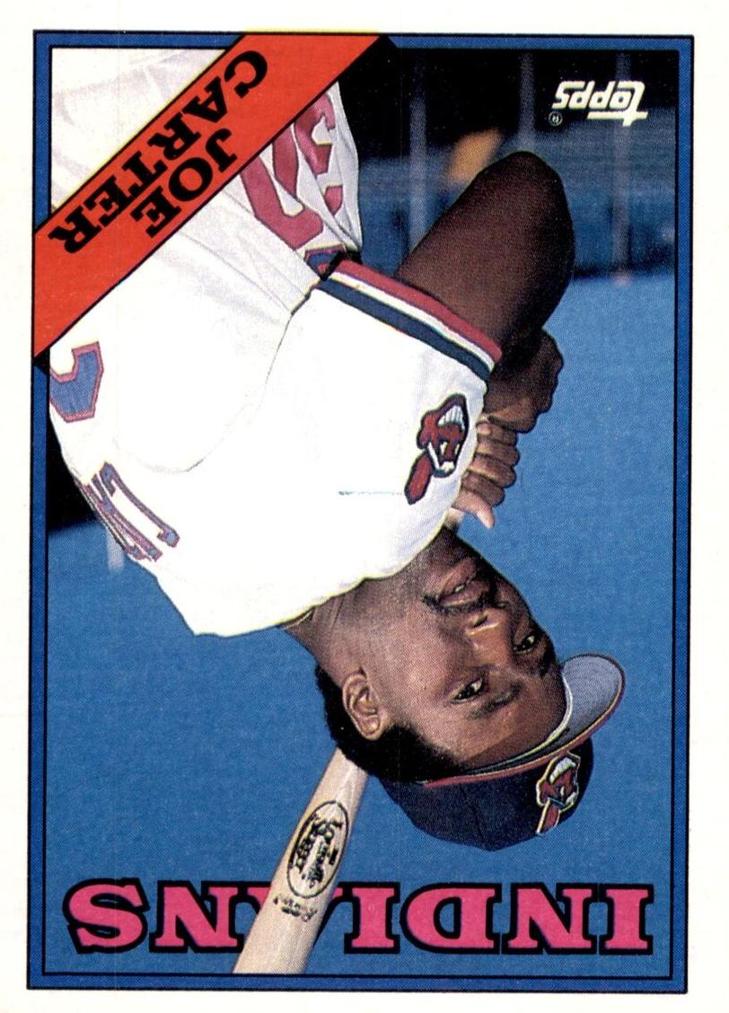 1988 Topps Baseball Joe Carter #75 PSA 10