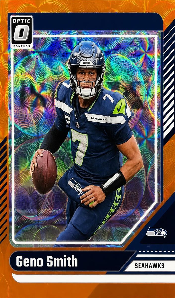 2024 Donruss Optic Football Orange Scope Geno Smith #177