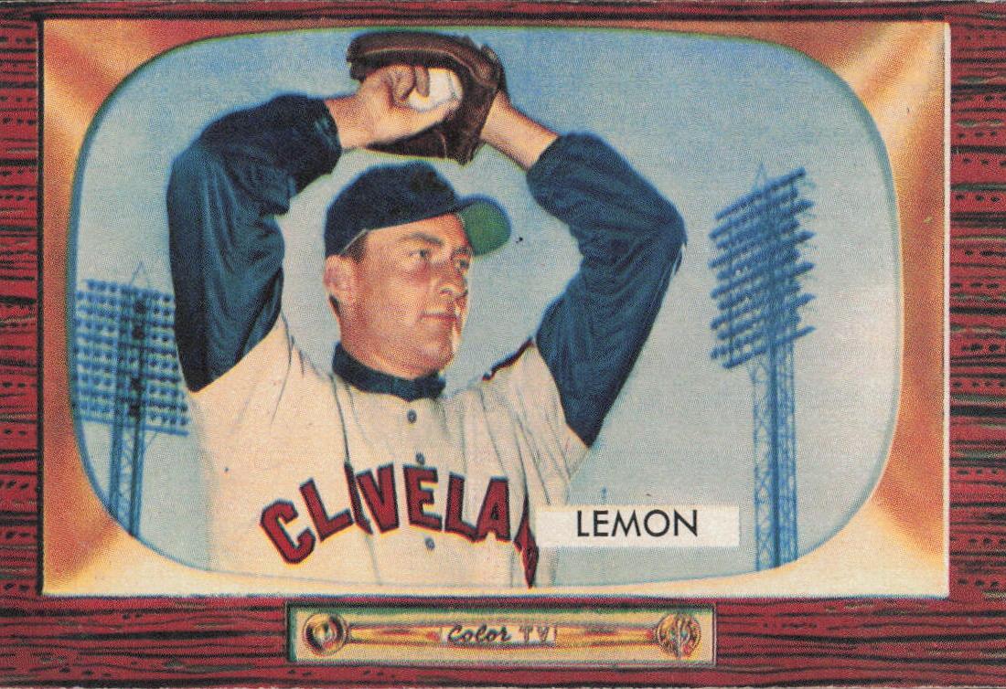 1955 Bowman Baseball Bob Lemon #191 PSA 5.5