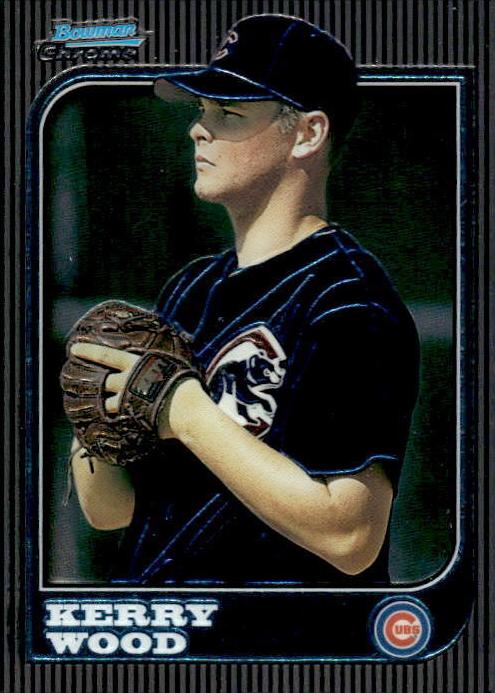 1997 Bowman Chrome Baseball Kerry Wood #183 PSA 9