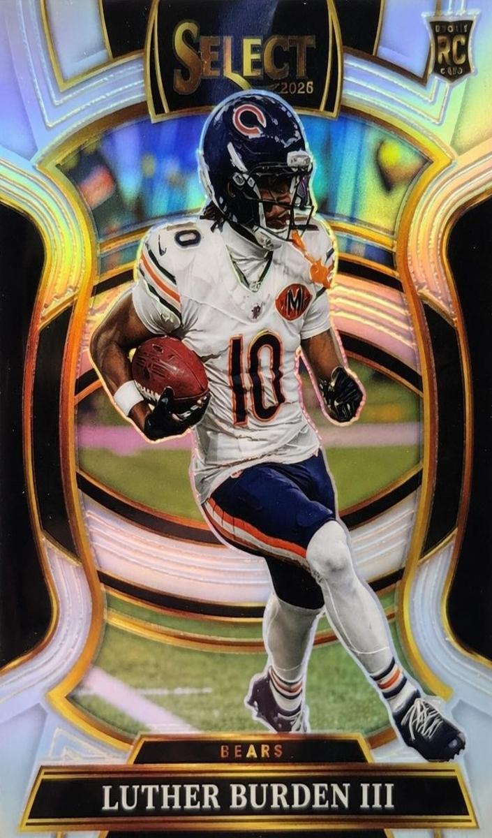 2025 Panini Select Football Silver Luther Burden III #72