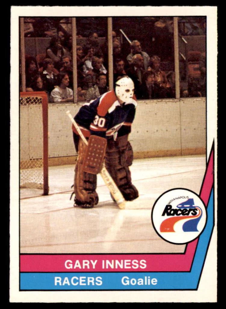 1977 O-Pee-Chee WHA Hockey Gary Inness #18