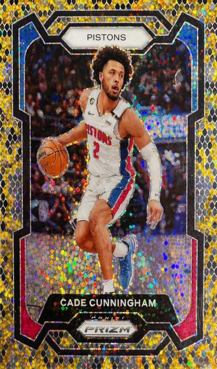 2023 Panini Prizm Basketball King Snake Cade Cunningham #11 PSA 9