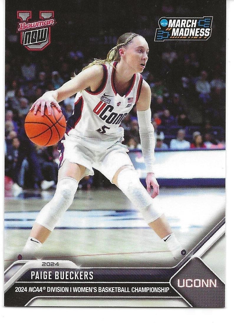 2023 Bowman U Now NCAA March Madness Basketball Paige Bueckers #3 PSA 10