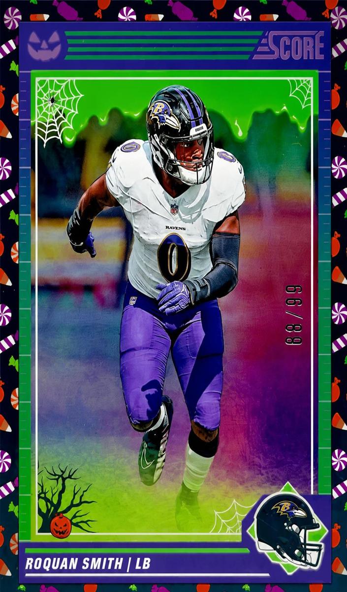 2024 Panini Score-a-Treat Football Trick or Treat Roquan Smith #26