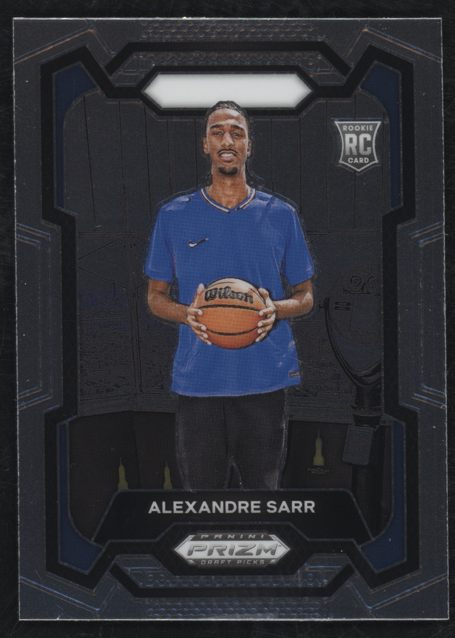2024 Panini Prizm Draft Picks Basketball Alexandre Sarr #52 PSA 9
