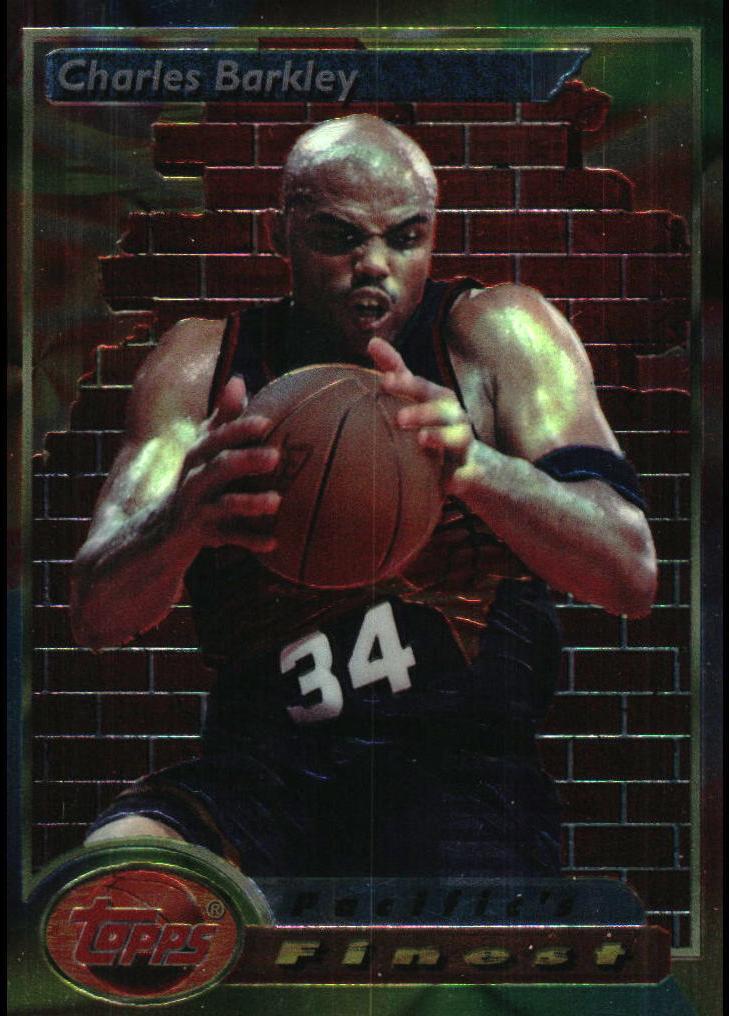1993 Topps Finest Basketball Charles Barkley #125 PSA 9