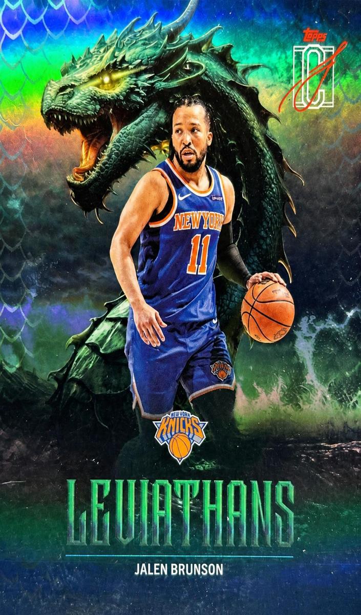 2025 Topps Signature Class Basketball Jalen Brunson #LEV-4