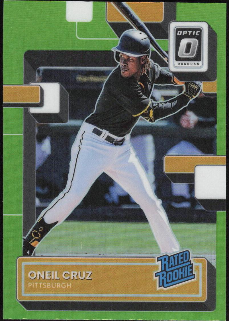 2022 Panini Donruss Baseball Oneil Cruz #80 PSA 9