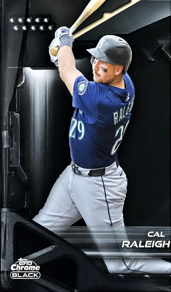 2026 Topps Chrome Black Baseball Cal Raleigh #47