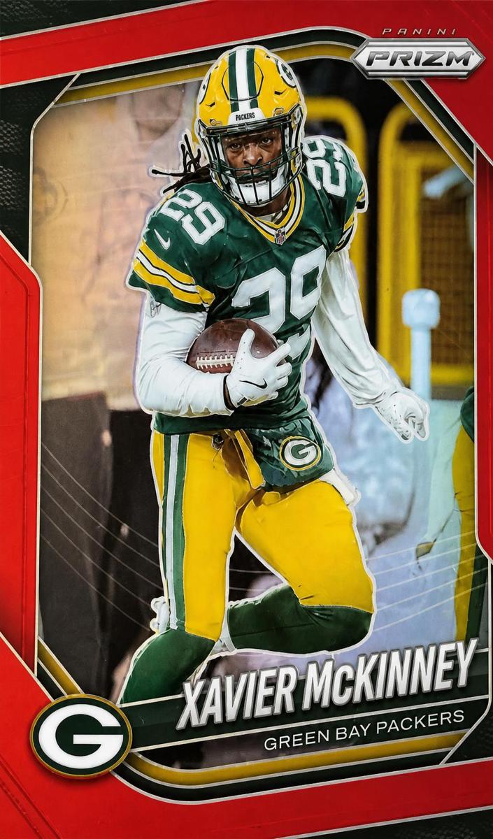 2025 Panini Prizm Football Red Xavier McKinney #66