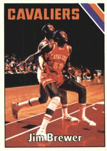 1975 Topps Basketball Jim Brewer #46 PSA 9
