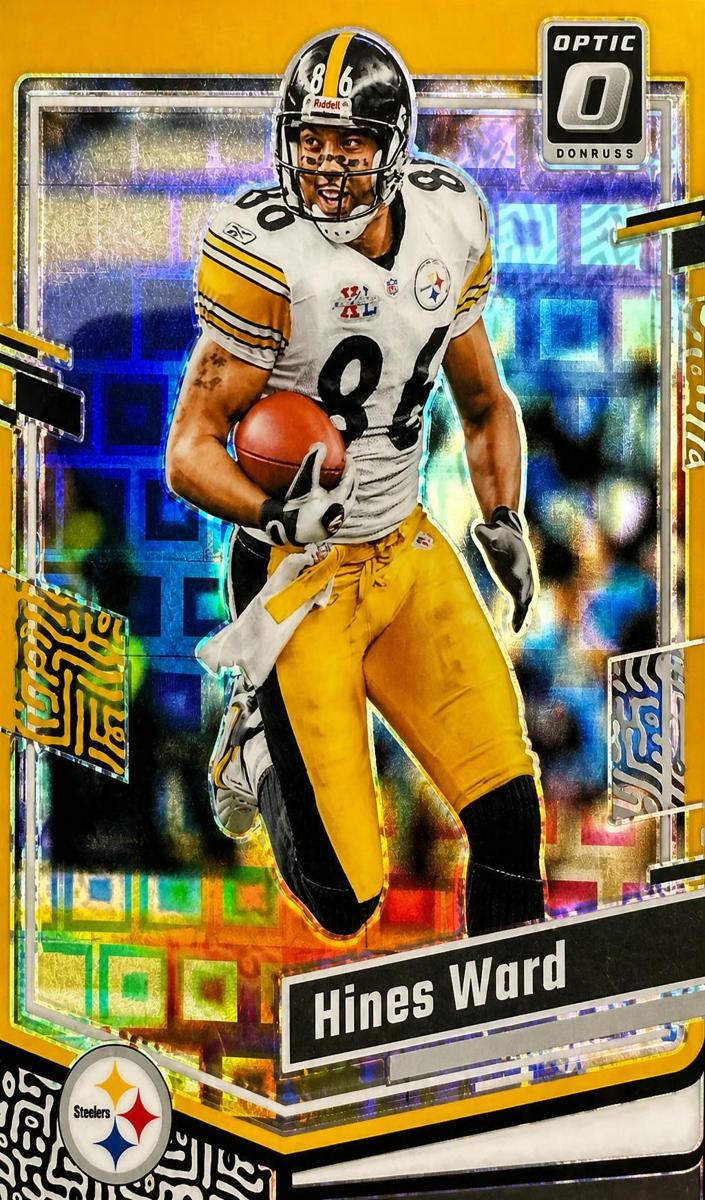 2023 Donruss Optic Football Black Pandora Hines Ward #161