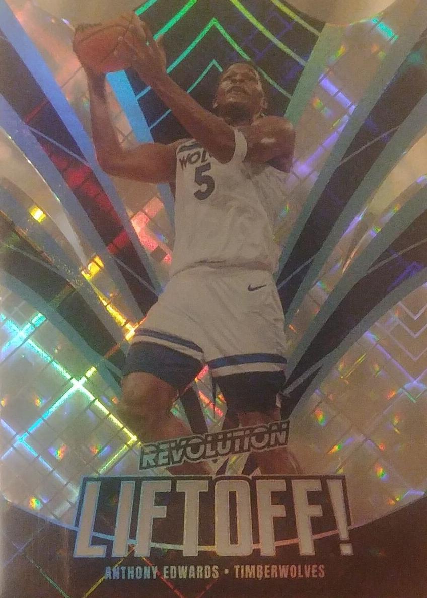 2023 Panini Revolution Basketball Cosmic Anthony Edwards #2